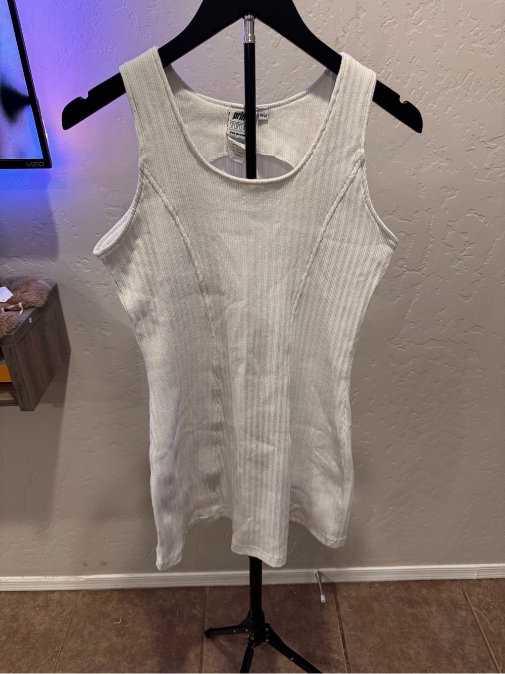 Y2K Prince Sportswear tennis tank dress- Scoop Neck